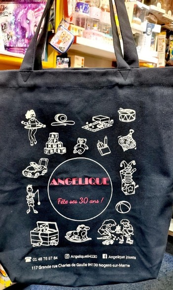 Tote bag pour les 30 ans d'Angélique