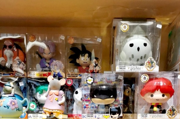 Jouets du magasin Angélique